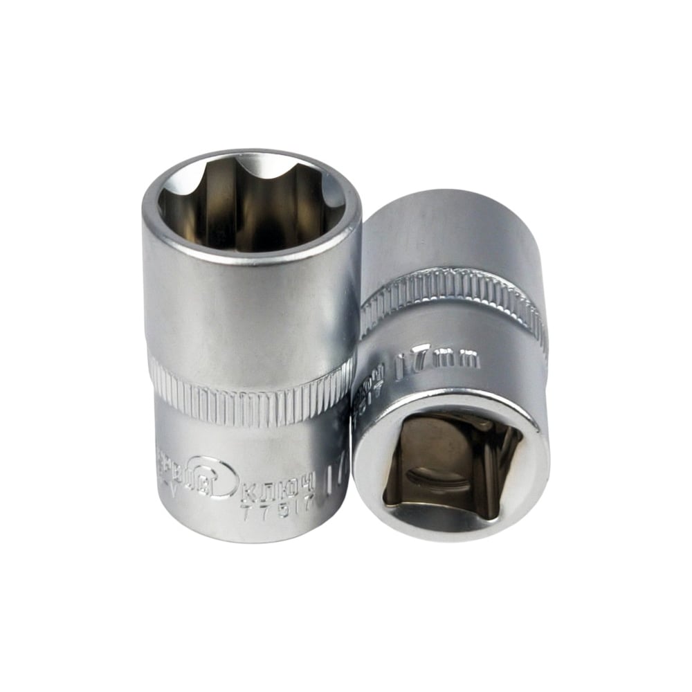 Изображение товара Головка 6-гранная 17 мм СЕРВИС КЛЮЧ 77517