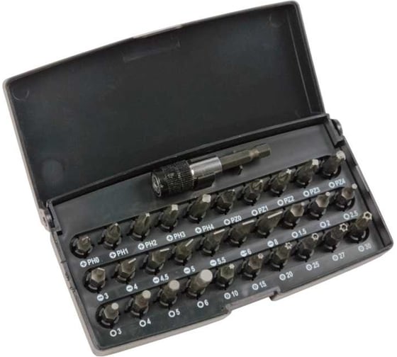 Изображение товара Набор бит 31 предмет СЕРВИС КЛЮЧ 76502