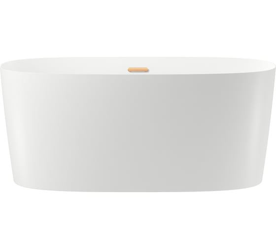 Изображение товара Отдельностоящая акриловая ванна  Wellsee Câlin 140x70 см  в наборе 4 в 1 230201004