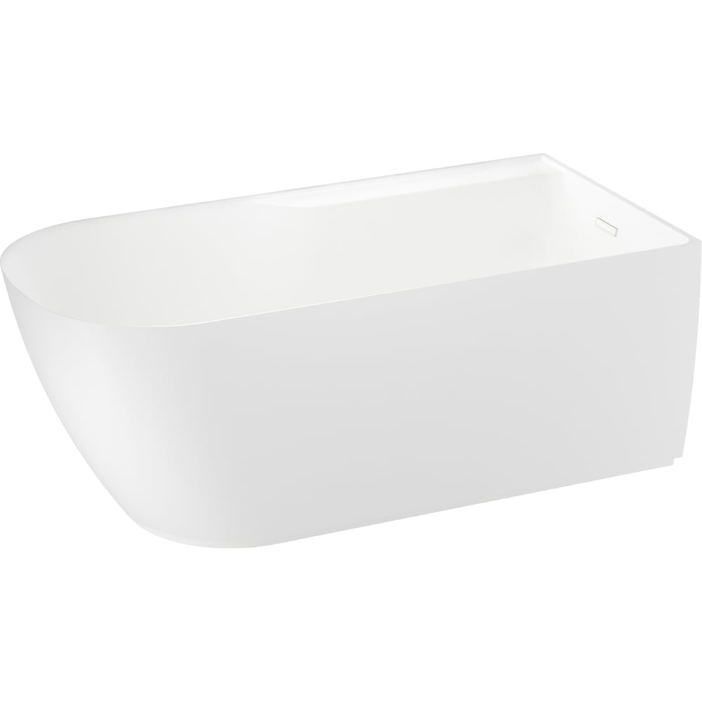 Изображение товара Отдельностоящая акриловая ванна Wellsee Camellia 2.0 167x82 см (правый разворот) в наборе 4 в 1 236202002