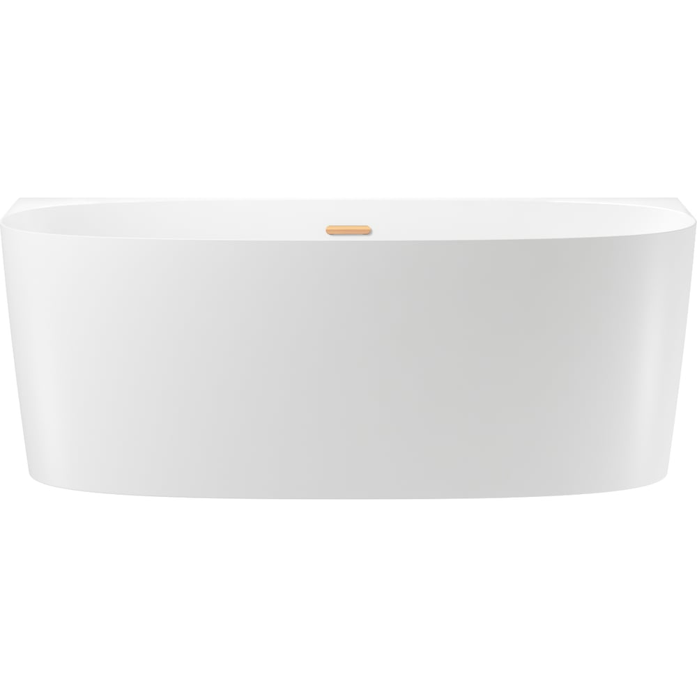 Изображение товара Пристенная акриловая ванна Wellsee Belle Spa 2.0 160x75 см  в наборе 4 в 1 235801004