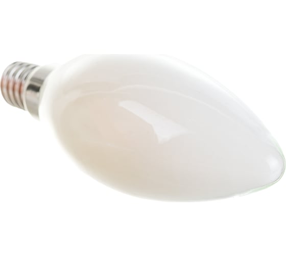 Изображение товара Светодиодная лампа General Lighting Systems Филамент матовый E14 8Вт 230В 560Лм 4500К Нейтральный белый свет Свеча GLDEN-CS-M-8-230-E14-4500 649993