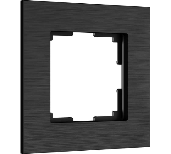 Изображение товара Рамка WERKEL на 1 пост AluMax (черный алюминий) a066329