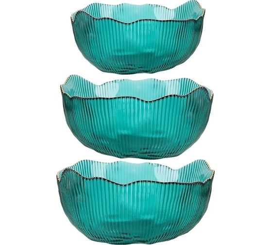 Изображение товара Набор салатников Nouvelle Frost strip 3 шт 9950307-4