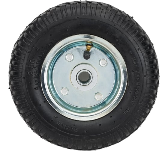Изображение товара Колесо пневматическое с симметричной короткой ступицей (200 мм; 16 мм; 2.50-4) MFK-TORG PR1400(16)