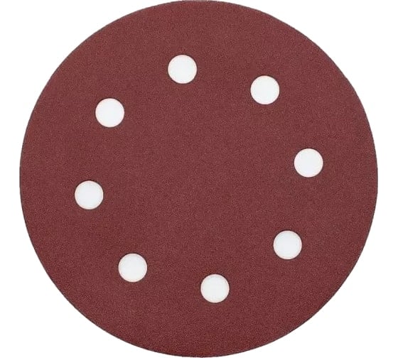 Изображение товара Круг шлифовальный 180 мм для жирафа, Р100, 100 штук Vitatools R-180-P100-100-8