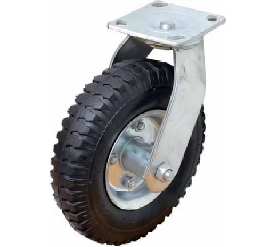 Изображение товара Колесо пневматическое с поворотной опорой (210 мм; 2.50-4) MFK-TORG SC80 20