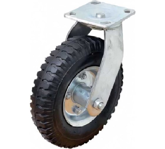 Изображение товара Колесо пневматическое с поворотной основой (250 мм; 3.50-4) MFK-TORG SC100 20