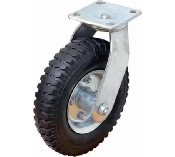 Изображение товара Колесо пневматическое с неповоротной опорой (250 мм; 3.50-4) MFK-TORG FC100 20 FC100(20)