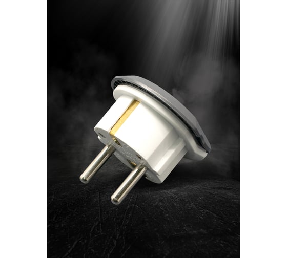 Изображение товара Адаптер сетевой универсальный OXION 220В, 16А, пластик PP/PC, медные контакты, пакет 2 шт, OX-SKTADP222PBAG-2