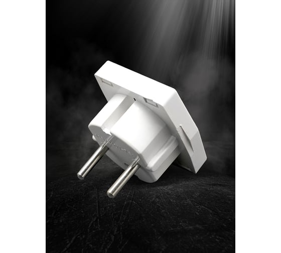 Изображение товара Адаптер сетевой универсальный OXION 220В, 7,5А, пластик ABS, пакет 2 шт, OX-SKTADP223PBAG-2