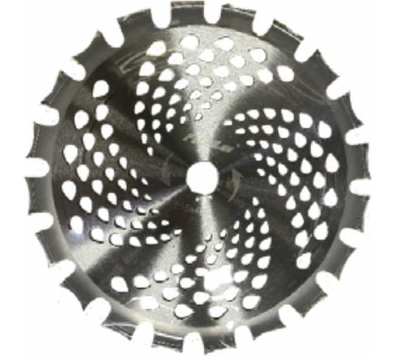 Изображение товара Нож триммера двухсторонний 255x25.4x1.3 мм, 40 зубьев, с напайками FORZA FZ02.01.255.40H2х