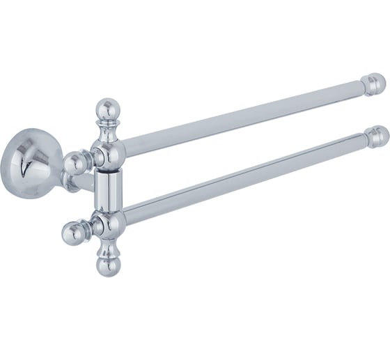 Изображение товара Полотенцедержатель Veragio GIALETTA двойной поворотный L30 см, хром VR.GIL-6424.CR