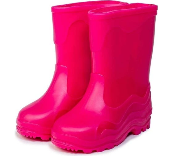 Изображение товара Сапожки литьевые из ПВХ малодетские ТЗРО С300-мтз без вкл. чулка, розовый (р. 150)