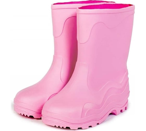 Изображение товара Сапожки литьевые из ПВХ малодетские ТЗРО С300-мтз без вкл. чулка, нежно-розовый (р. 165)