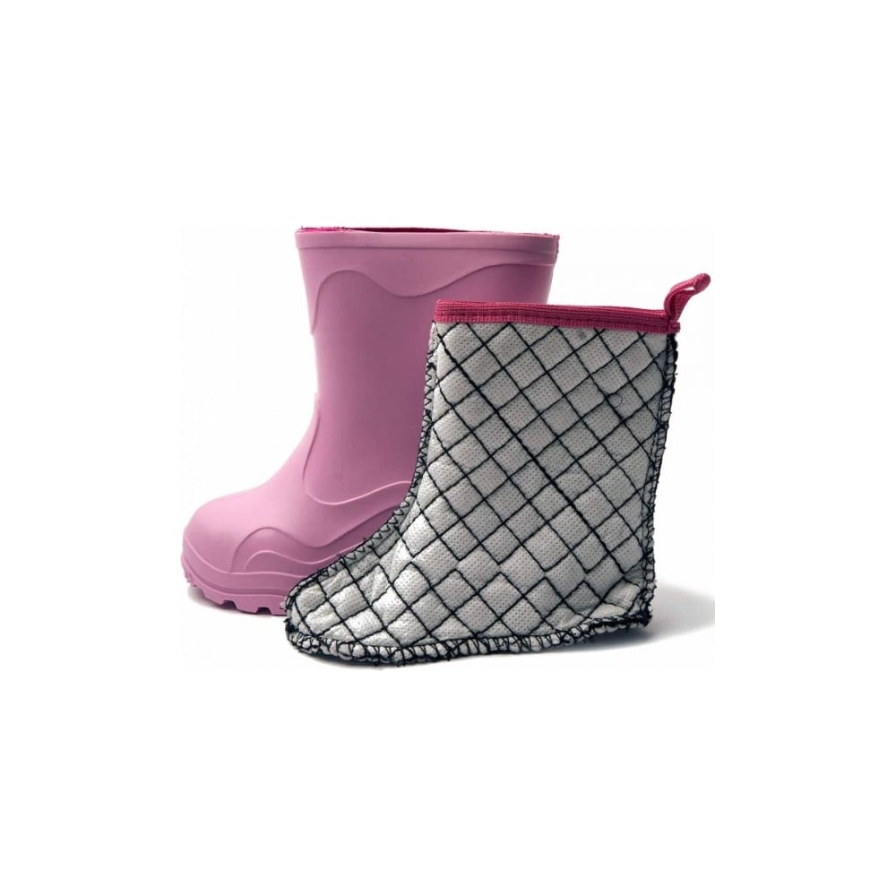 Изображение товара Сапожки литьевые из ПВХ ТЗРО С301-мтз нежно-розовые для детей