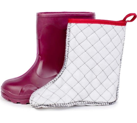 Изображение товара Сапожки литьевые из ПВХ малодетские ТЗРО С301-мтз бордо (р. 157)