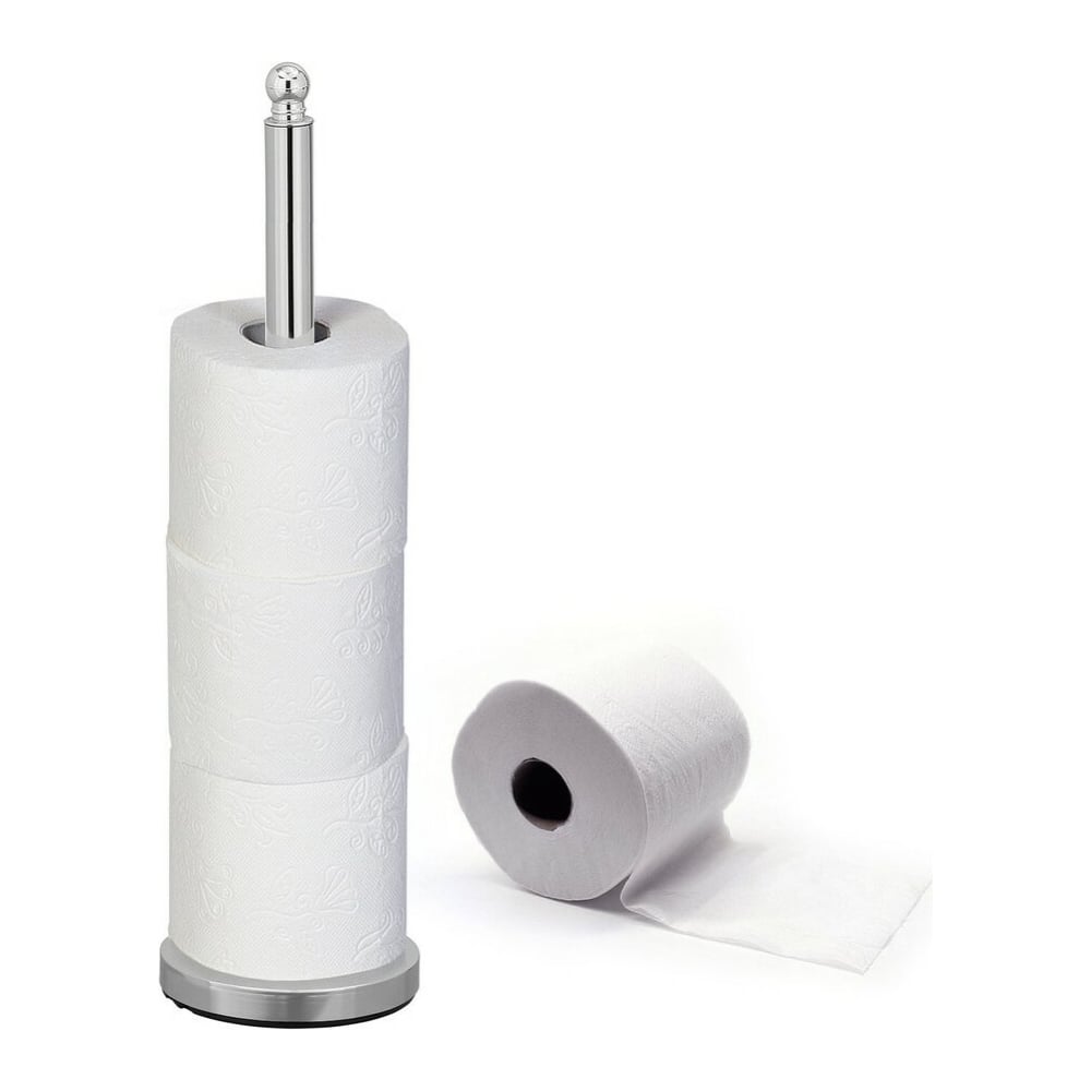 Напольный держатель для 4-x рулонов Tatkraft держатель накопитель для туалетной бумаги tatkraft