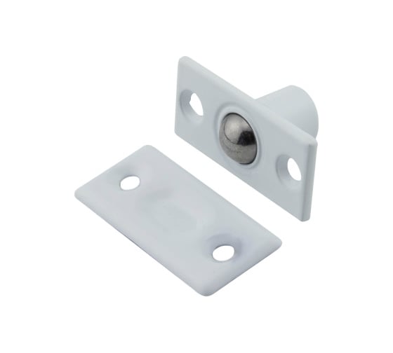 Изображение товара Защелка Marlok 03.03.03 шариковая, малая, WW белая 006438