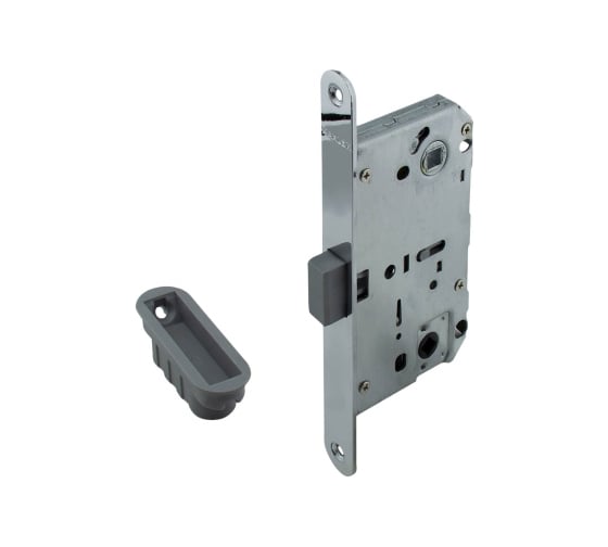 Изображение товара Бесшумная магнитная защелка Marlok CX410B-S под завертку, м/о 96 мм, CP хром 016353