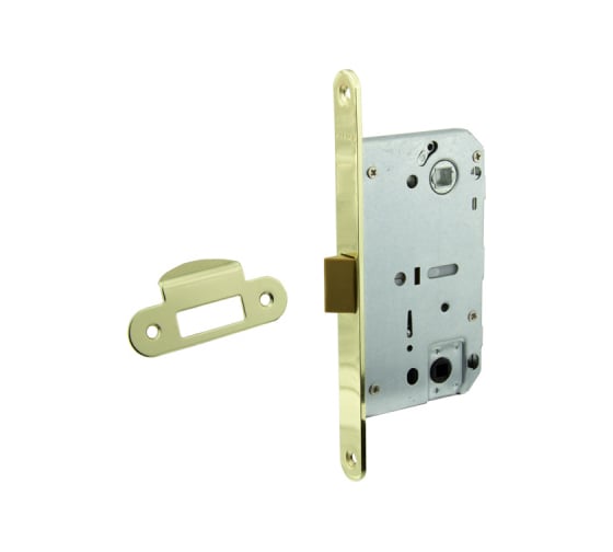 Изображение товара Бесшумная защелка Marlok SD600WC под завертку, м/о 96 мм, PB золото 007898