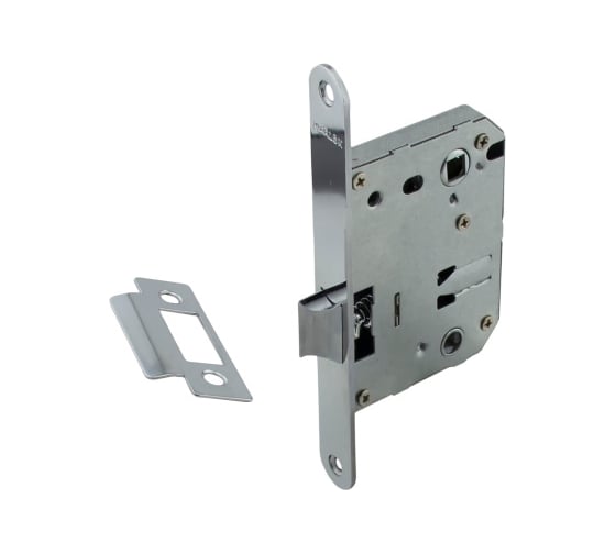 Изображение товара Защелка Marlok PE70 овальная планка под завертку, м/о 70 мм, CP хром 007815