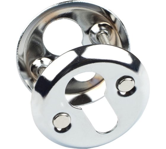 Изображение товара Накладка на цилиндр Marlok 016pz CP хром, диаметр 55 мм 002860