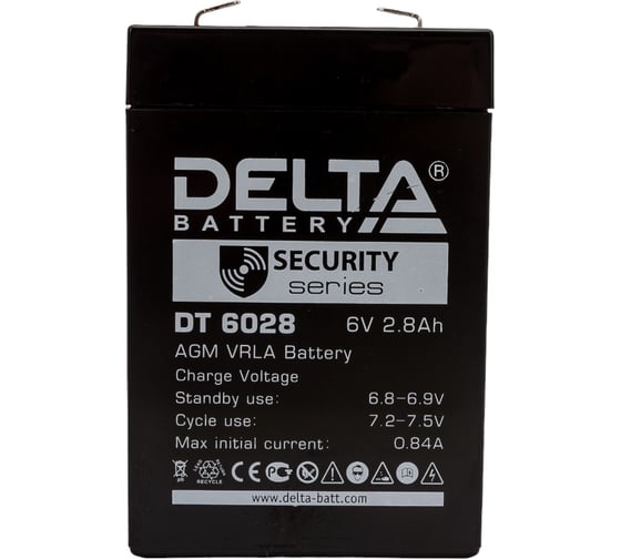 Изображение товара Батарея аккумуляторная Delta DT 6028