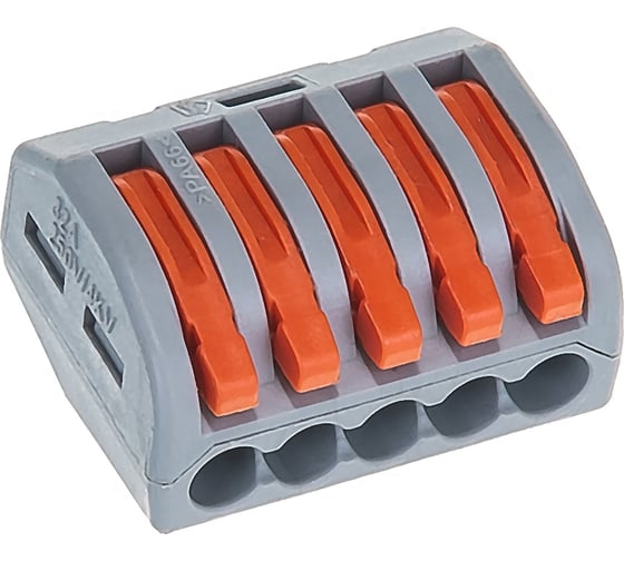 Изображение товара Универсальная монтажная клемма General Lighting Systems GTER3-05 5-проводная 800483