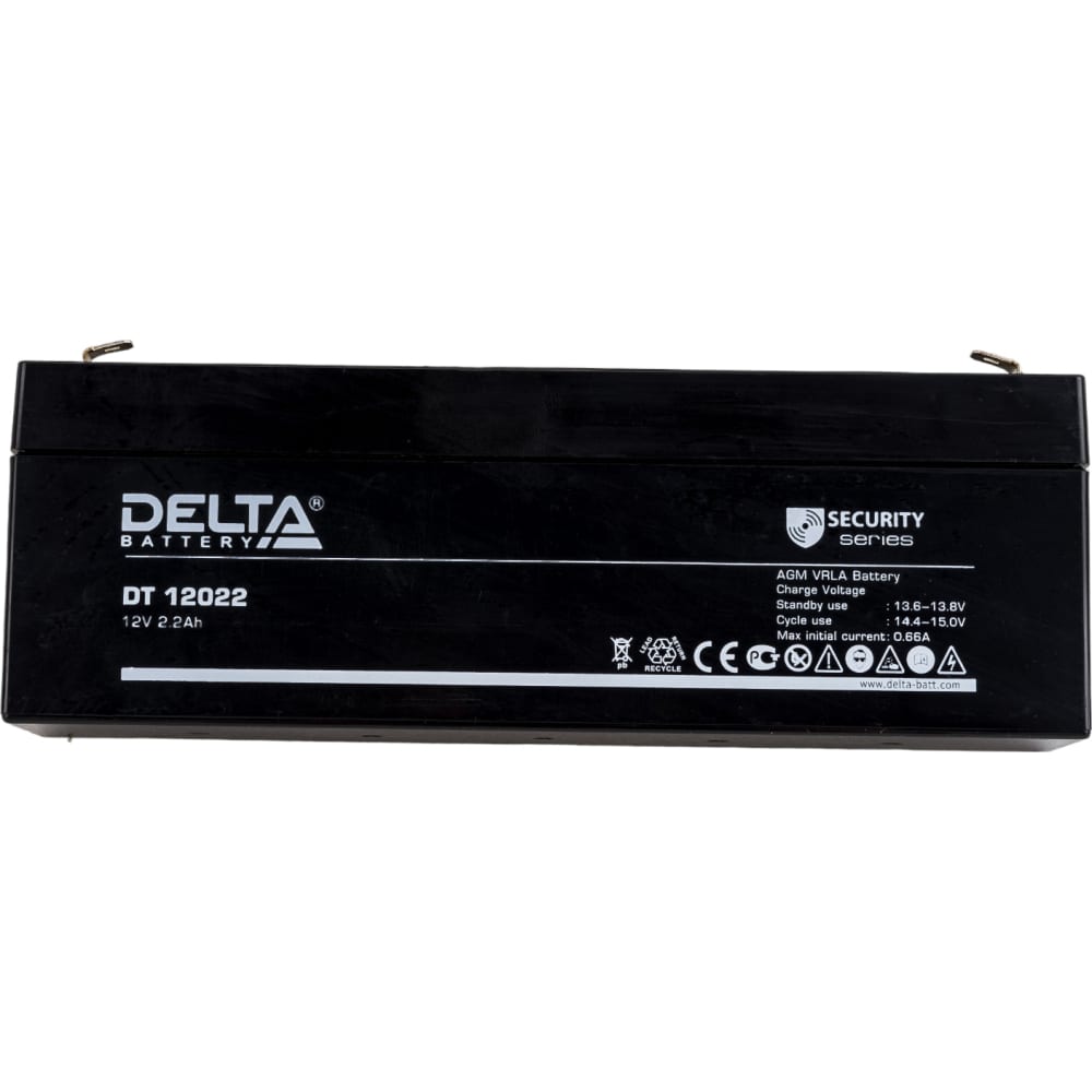 Батарея аккумуляторная DELTA аккумуляторная батарея delta 100 ач 12 вольт dt 12100