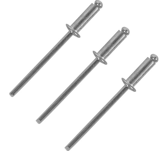 Изображение товара Заклепка вытяжная SORMAT алюминий/сталь, 4.0x10 мм, 50 шт. 9630294010