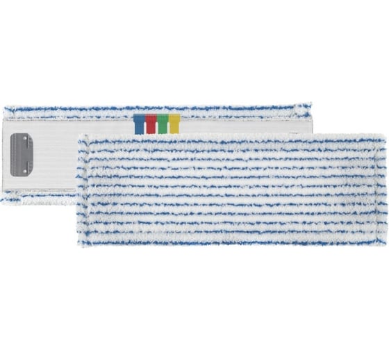 Изображение товара МОП TTS Uni System Soft Striat белый в синию полоску, 40 см 0000E410B