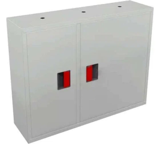 Изображение товара Встроенный закрытый горизонтальный шкаф Карелпожлиния ШПКО-КОМБИ-315 ВЗГБ, евро-ручка, в=690, ш=880, г=230, 1-ПК, 1-Огнет., белый НФ-00000081-Б НФ-00000674