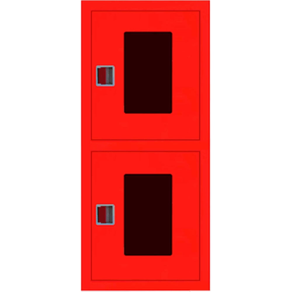 Изображение товара Встроенный вертикальный шкаф Карелпожлиния ШПД-ДУБЛЬ-320-21 красный