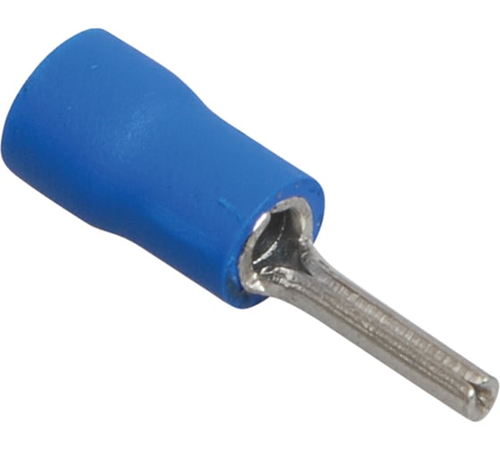 Изображение товара Изолированный штыревой круглый наконечник IEK НкИш, 1.5-2.5, 100шт, ИЭК, синий UNL11-L23-A27
