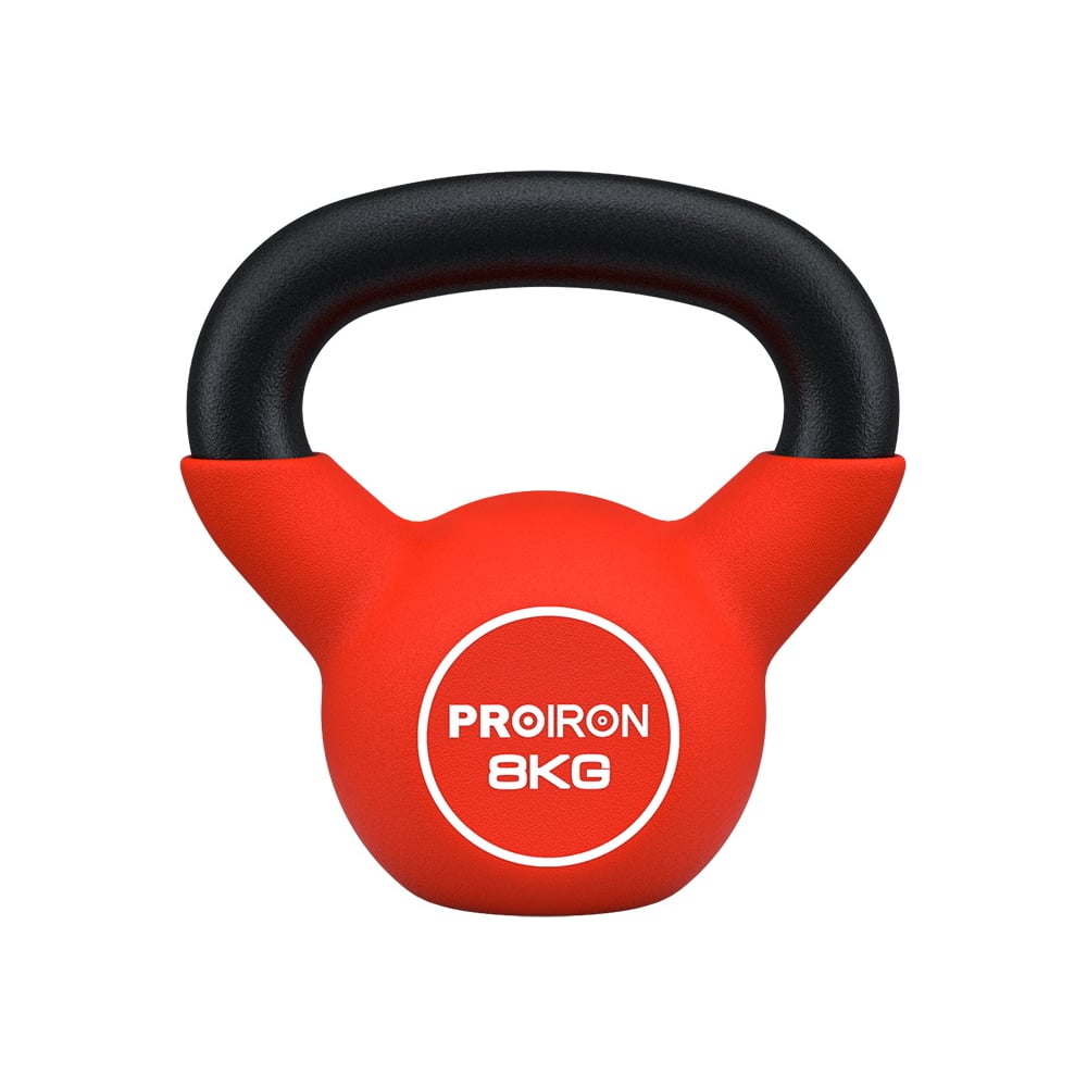 Изображение товара Гиря неопреновая PROIRON 8 кг ГИ1080НЕО для фитнеса и силовых тренировок