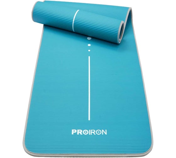 Изображение товара Коврик для йоги и фитнеса PROIRON 1830x660x10 мм, NBR, зеленый К18610НЗ