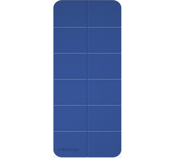 Изображение товара Коврик складной для йоги и фитнеса PROIRON 1830x610x6 мм, TPE, синий КС0601