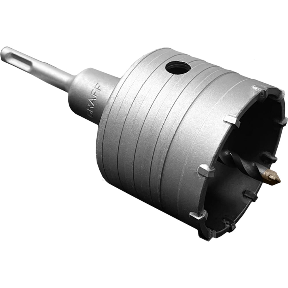 Изображение товара Коронка по бетону 75 мм SDS-plus GRAFF 6375110 для сухого и ударного сверления