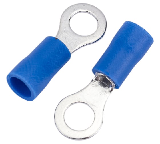 Изображение товара Наконечник IEK НКИ, 2-5 мм2 кольцо, 1.5-2.5 мм2, упаковка 100 шт, ИЭК, UNL20-D25-4-5