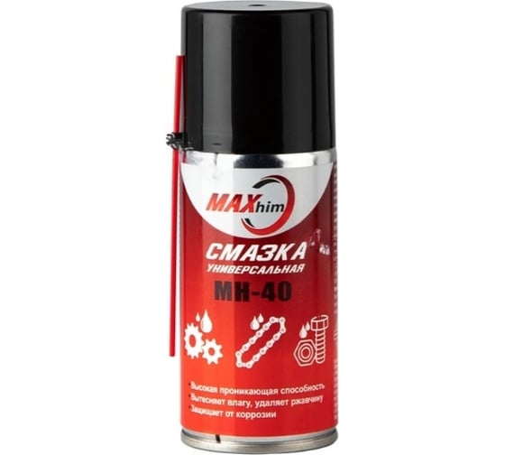Изображение товара Смазка Универсальная MH-40 210мл аэрозоль MAXHIM MH080104