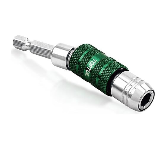 Изображение товара Держатель бит поворотный с магнитом 78 мм, 1/4" TOPTUL FTGA0808