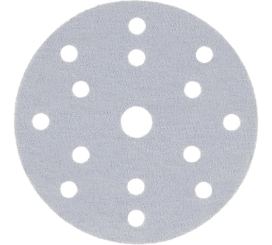 Изображение товара Круг шлифовальный на липучке для обработки красок, лаков и шпаклевок 150 мм, 5 шт, G400 HOEGERT TECHNIK HT8D150