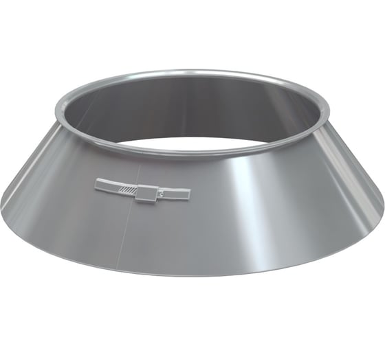Изображение товара Юбка с бортом на болтах (200 мм; AISI 304-0.5 мм) РОССТИН НФ-00015241