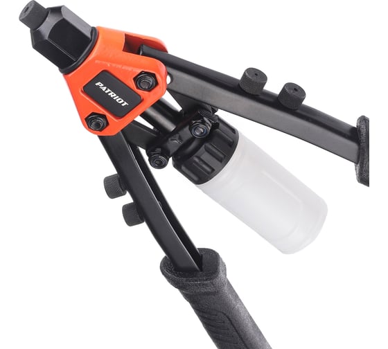 Изображение товара Заклепочник Patriot RDP 280, двуручный, компактный, контейнер, 2.4-4.8 мм 350007513