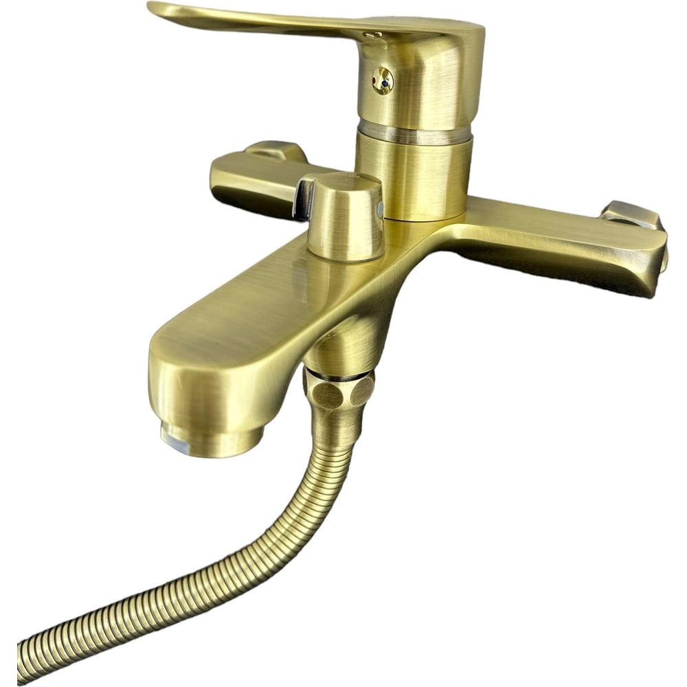 Изображение товара Однорычажный смеситель для ванны и душа OUTE с коротким изливом 130 мм