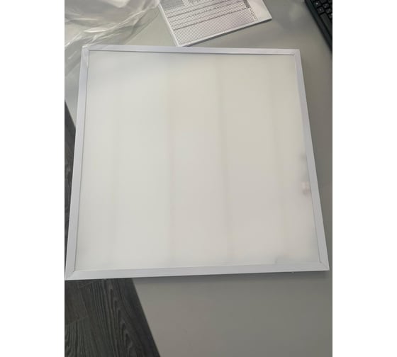 Изображение товара Офисный светодиодный светильник ООО ТД Агиро 36 вт 4500к 3000лм ip20 Опал 595х595х19мм PLOPANELOPAL4500K