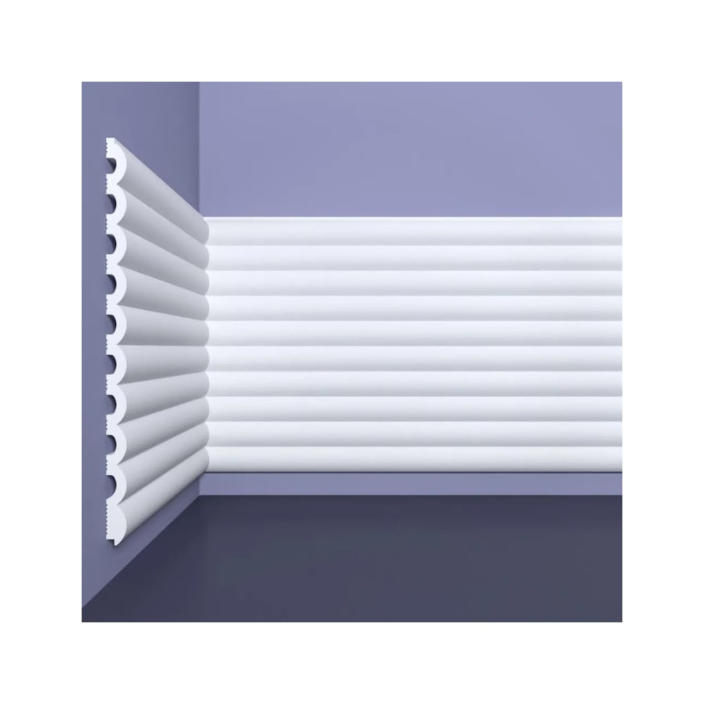 Изображение товара Стеневая панель bello deco XPS СП 09/3 для внутренней отделки 3 м белая