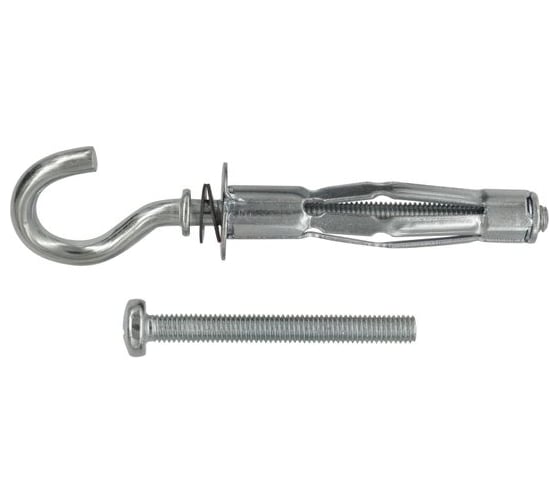 Изображение товара Анкер для листовых материалов ЕВРОПАРТНЕР с крюком MULTI PRO оцинкованный 5/13 мм 2 шт MPR 0376