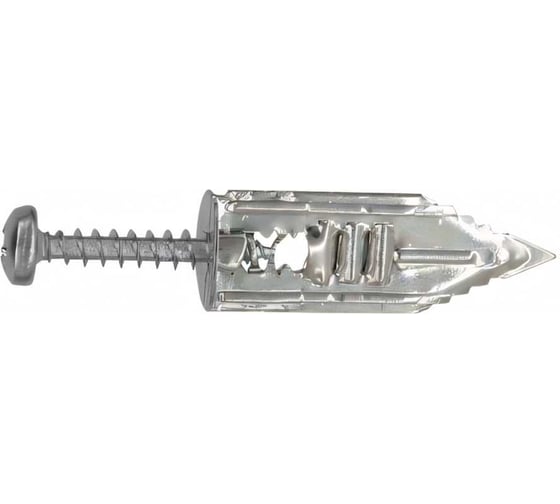 Изображение товара Анкер LEGS забивной для гипсокартона ЕВРОПАРТНЕР MULTI PRO оцинкованный W12хL30 мм с шурупом 4x25 мм 10 шт MPR 0386